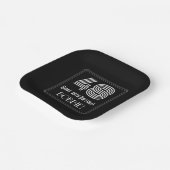 Assiettes En Carton 48ème anniversaire — Art Déco Inspiré Look "48" +  (Angulaire)