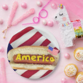 Assiettes En Carton 4 juillet (Fête)