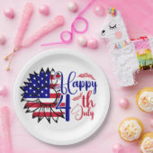 Assiettes En Carton 4 juillet (Fête)