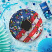 Assiettes En Carton 4 juillet (Fête)