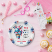 Assiettes En Carton 4 Juillet Crème glacée Genre Reveillez (Fête)