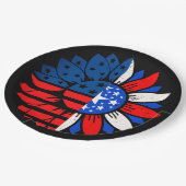 Assiettes En Carton 4 juillet double (Angle)