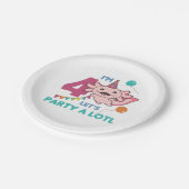 Assiettes En Carton 4e anniversaire Axolotl 4 ans douces Axolotls (Angle)
