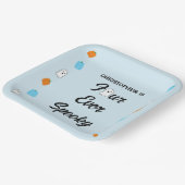 Assiettes En Carton 4e anniversaire éffrayant (Angulaire)