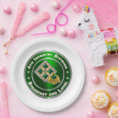 Assiettes En Carton 4e division d'infanterie (Fête)