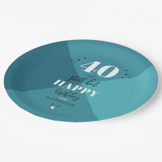 Assiettes En Carton 4O et toujours chaud (Angle)