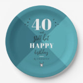 Assiettes En Carton 4O et toujours chaud (Devant)