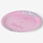 Assiettes En Carton 50 et fabuleuse Parties scintillant holographique (Angle)