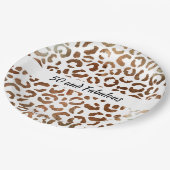 Assiettes En Carton 50 et fabuleux Big Cat Imprimer Abstrait (Angle)