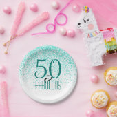 Assiettes En Carton 50 et fête d'anniversaire fabuleuse | cinquantième (Fête)