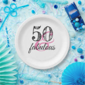 Assiettes En Carton 50 & Fabuleuse fête d'anniversaire (Fête)