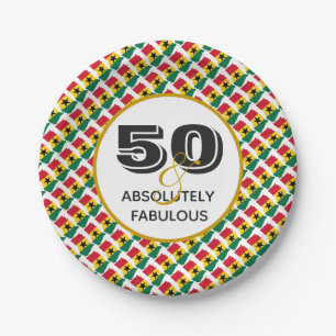 Assiettes En Carton 50 & Fabuleuse Fête du GHANA