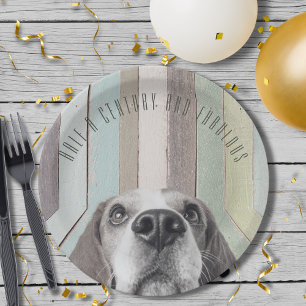 Assiettes En Carton 50e anniversaire demi-siècle et fabuleux