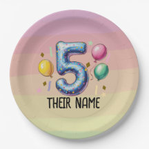 5th birthday party no theme