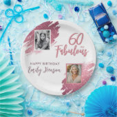 Assiettes En Carton 60 et fabuleux Parties scintillant rose 2 Photo 60 (Fête)