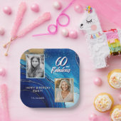 Assiettes En Carton 60 et Fabulous Marble Parties scintillant 2 Photo  (Fête)