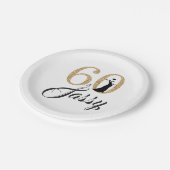 Assiettes En Carton 60 et fête d'anniversaire de Sassy (Angle)