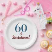 Assiettes En Carton 60 et fête d'anniversaire sensationnelle (Fête)