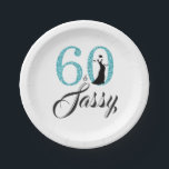 Assiettes En Carton 60 et Sassy Blue Parties scintillant fête d'annive<br><div class="desc">Célébrez 60 ans de style avec ce design moderne de 60 ans. 60 et sassy en bleu et noir. D'autres couleurs et des produits assortis sont disponibles dans notre boutique. La salle de bains privée offre un ensemble douche/baignoire,  des articles de toilette gratuits et un sèche-cheveux.</div>
