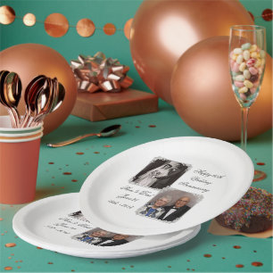 Assiettes En Carton 60e anniversaire du Mariage diamant Plaque de papi