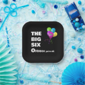 Assiettes En Carton 60e anniversaire Humour de fête (Fête)