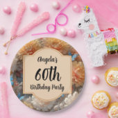 Assiettes En Carton 60e fête d'anniversaire (Fête)