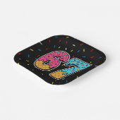 Assiettes En Carton 67 Drôle Mème Crème de glace Six sept Gen Alpha (Angulaire)