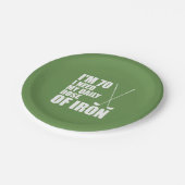 Assiettes En Carton 70 j'ai besoin de ma dose quotidienne de plats de (Angle)