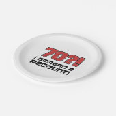 Assiettes En Carton 70 ? ! Je Demande Un Compte Rendu Funky 70Annivers (Angle)