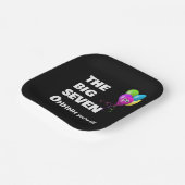 Assiettes En Carton 70e anniversaire Humour de fête (Angulaire)