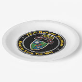 Assiettes En Carton 75e régiment de Rangers  (Angle)