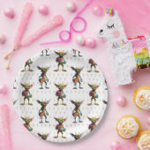 Assiettes En Carton 7 Anniversaire Monster Gremlin (Fête)