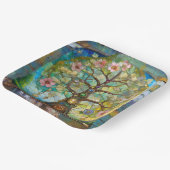 Assiettes En Carton 7 Chakra Blossoming Tree Of Life (Angulaire)