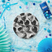 Assiettes En Carton 7" Round Paper Plate (Fête)