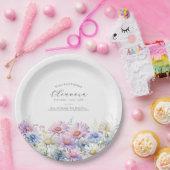 Assiettes En Carton 85th Birthday September Birth Flower (Fête)