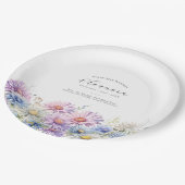 Assiettes En Carton 85th Birthday September Birth Flower (Angle)