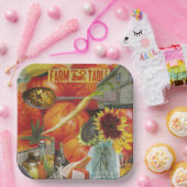 Assiettes En Carton 8 Dîner Taille Plaques en papier Conception culina (Fête)