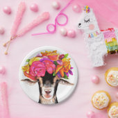 Assiettes En Carton 8 plaques en papier Posey la chèvre (Fête)