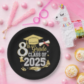 Assiettes En Carton 8e Classe De 2025 Graduate Graduation (Fête)