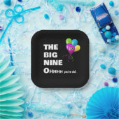 Assiettes En Carton 90e anniversaire Humour de fête (Fête)