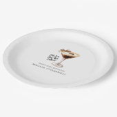 Assiettes En Carton 90e Anniversaire Plate de papier personnalisée Esp (Angle)