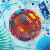 Assiettes En Carton 9" Round Paper Plate  (Fête)