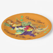 Assiettes En Carton A Cornucopia of Blessings (Angle)