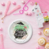 Assiettes En Carton À la santé des sorcières Cocktail Halloween Enterr (Fête)