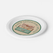 Assiettes En Carton A New Adventure Awaits Papaer Plates (Angle)