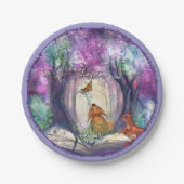 Assiettes En Carton  A New Chapter Begins I Storybook Baby shower (Devant)