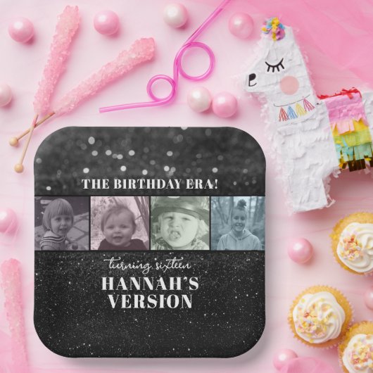 Assiettes En Carton A Son Ère D'Anniversaire Photo Eras Anniversaire (Fête)