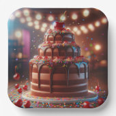 Assiettes En Carton A Symphony of Sweetness (Recto)