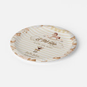 Assiettes En Carton A Tini One On The Way Espresso Martini Baby Shower (Angle)