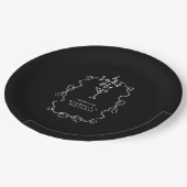 Assiettes En Carton A Tiny Bit Older Black Cocktail Birthday Party (Angle)